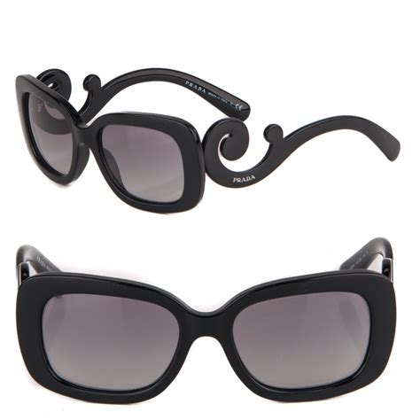 prada baroque sunglasses black|Prada baroque sunglasses sale.